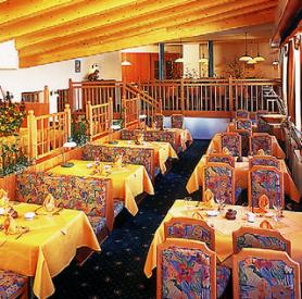 Sölden a hotel Wurmkogel s restaurací