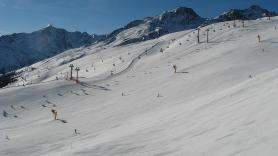 Vrcholek Giggijoch - sjezdovka