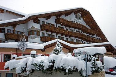 Pohled na hotel Regina, Sölden