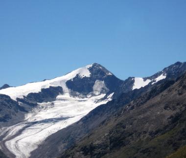 Vrcholek hory Similaun