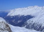 Rakouská oblast Obergurgl - Hochgurgl v zimě