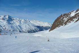 Obergurgl - lyžaři