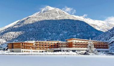 Rakouský hotel Aqua Dome v zimě